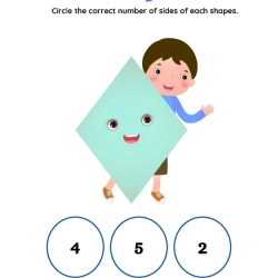 How Many Side This Shape Printable Worksheet
