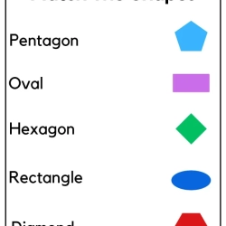Match The Shape Object Pdf Free Worksheet