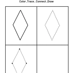 Printable Learning Shape For 1st Grade Worksheet