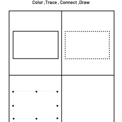 Printable Learning Shape For Kindergarten Worksheet