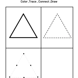 Printable Learning Shape To Prints Worksheet