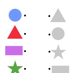 Printable Match The Shape Printables Worksheet