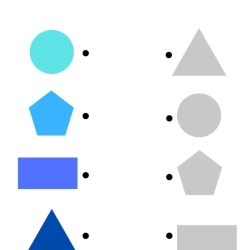 Printable Match The Shape To Prints Worksheet