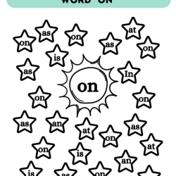 Find And Colour The Sight Word Pdf Free Worksheet