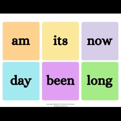 Frys Sight Words For 2nd Grade Worksheet
