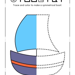 Trace Symmetrical Worksheet Printables