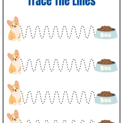 Printable Trace The Lines Free Downloads Worksheet