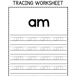 Sight Words Tracing Worksheet 1st Grade Free Worksheets