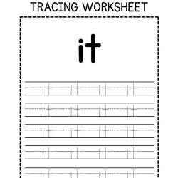 Sight Words Tracing Worksheet For 2nd Grade