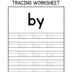 Sight Words Tracing Worksheet Toddlers Worksheets