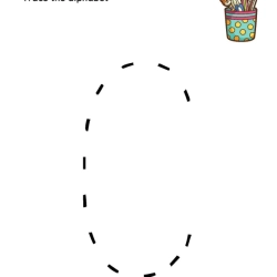Trace The Alphabet Worksheet For Free