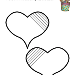 Trace The Lines And Complete The Inside Download Worksheet