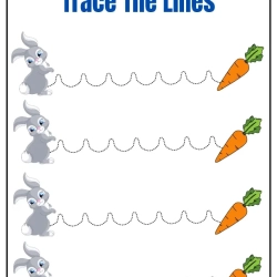 Tracing The Lines Worksheet Downloads